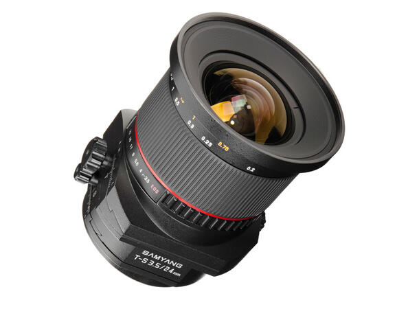 Samyang T-S 24mm f/3.5 ED AS UMC Nikon Tilt / Shift objektiv for fullformat